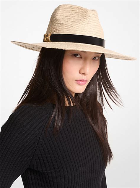 michael kors straw hat